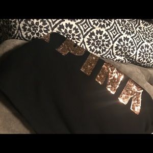 Victoria Secret sequined black size med